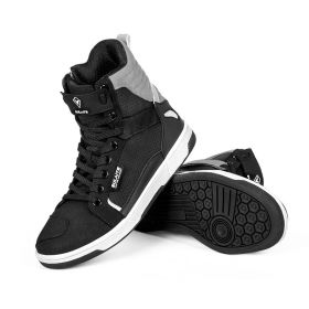 Motorcycle Boots Summer Breathable Drop-resistant Parkour Shoes (Option: Black Gray-39)